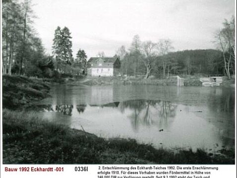 die Eckhardt-Teiche waren geboren